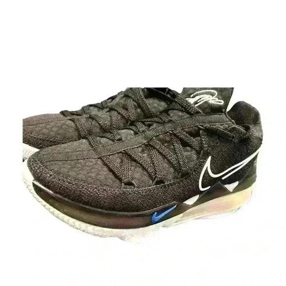 Nike LeBron 17 Low Men's Basketball Shoes Black - Size 7 - Picture 6 of 10